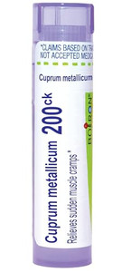 Boiron Cuprum Metallicum 200Ck Homeopathic Medicine for Leg & Muscle Cramps - 80 Pellets