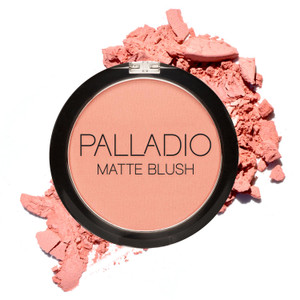 Palladio Matte Blush, Brushes onto Cheeks Smoothly, Soft Matte Look and Even Finish, Flawless Velvety Coverage, Effortless Blending Makeup, Flatters