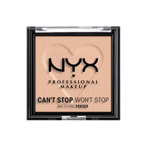 NYX PROFESSIONAL MAKEUP Can't Stop Won't Stop Mattifying Pressed Powder - Medium