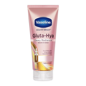 Vaseline Gluta-Hya Dewy Radiance Serum-in-Lotion, Lightweight Moisturizing Body Lotion  200 ml / 6.7 fl oz