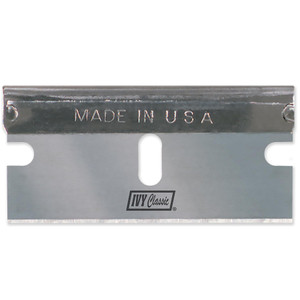 IVY Classic 11182 Single-Edge Razor Blades, USA, 100 Pack