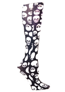 Celeste Stein Therapeutic Compression Socks, Skulls, 15-20 mmhg, 1 Pair