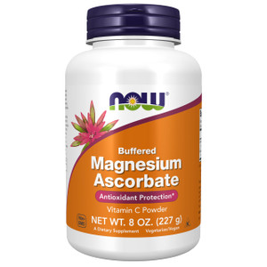 NOW Foods Supplements, Magnesium Ascorbate Powder, Buffered, Antioxidant Protection*, 8-Ounce