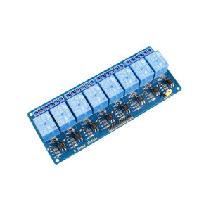 SunFounder 5V 8 Channel Relay Shield Module for Arduino R3 2560 1280 ARM PIC AVR STM32 Raspberry Pi 3, 2 Model B & B+