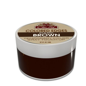 OKAY Colored Edges, Dark Brown, 2 Ounce