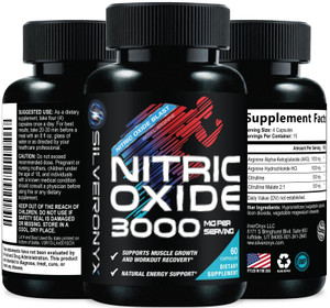 Extra Strength Nitric Oxide Booster 3000mg - 3X Strength L-Arginine AKG & Citrulline Malate - Premium Nitric Booster Natural Energy, Muscle & Heart S