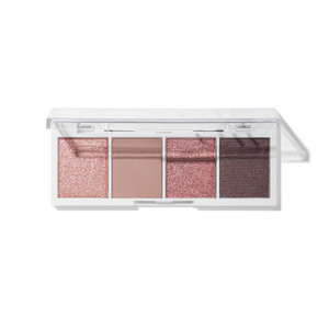 e.l.f. Bite-Size Eyeshadow, 4 Ultra-Pigmented Matte & Shimmer Shades, Rose Water, 0.12 Oz (3.5g)