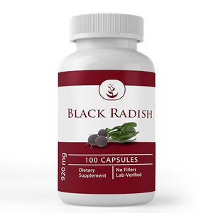 Pure Original Ingredients Black Radish, (100 Capsules) Always Pure, No Additives Or Fillers, Lab Verified