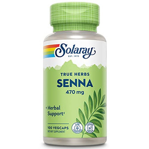 SOLARAY Senna Leaf, Veg Cap (Btl-Plastic) 470mg | 100ct