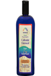 Rainbow Research Colloidal Oatmeal Unscented Bath & Body Wash, 12 Oz