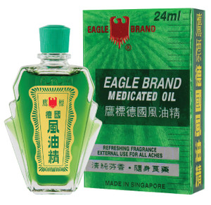 EAGLE BRAND MEDICATED OIL 24ML (O.8 OZ)