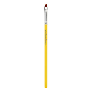 Bdellium Tools Professional Makeup Brush - Studio Series 762 Small Angle - With Soft Synthetic Fibers, For Shaping & Filling Eyebrows (Yellow, 1pc)