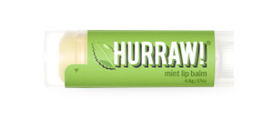 Hurraw! Mint Lip Balm: Organic, Certified Vegan, Cruelty and Gluten Free. Non-GMO, 100% Natural Ingredients. Bee, Shea, Soy and Palm Free. Made in US