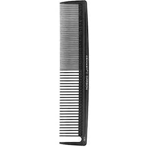 Cricket C30 Professional Hair Stylist Power Carbon Comb - Heat-Resistant, Anti-Static, Seamless Teeth for Detangling and Styling, Dual-Function Fine