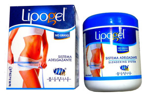 Genius.nn Lipogel Caffeine Slimming & Slendering System Cream 8 Oz.