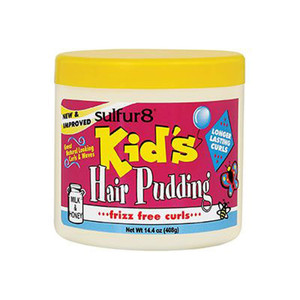 Sulfur 8 Kids Hair Pudding 14.4 oz  Moisturizing Detangling Kids Hair Cream for Soft, Manageable Hair, Helps Reduce Knots, Gentle Formula with Fresh