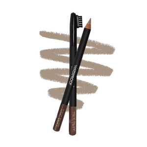 Sorme Cosmetics Waterproof Eyebrow Pencil (True Taupe) | Natural Defining Brow Liner with Brush | Smudge-Proof & Waterproof Eyebrow Makeup | Nourishi