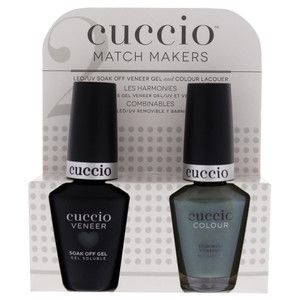 Cuccio Matchmaker - Colour Nail Lacquer & Veneer Gel Polish - For Manicures & Pedicures, Full Coverage - Long Lasting, High Shine - Cruelty, Formalde
