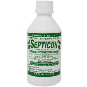 Septicon Natural Product - Mint Flavor 8fl Oz