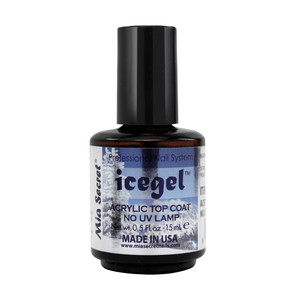 Mia Secret Professional Nail System Ice Gel Acrylic Top Coat No Uv Lamp