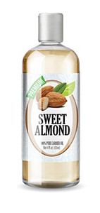 Healing Solutions - Almond Essential Oil - 100% Pure - 4 Oz (120ml) - Promotes Healthy Skin & Hair
