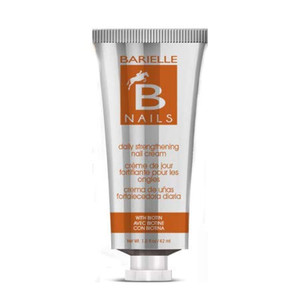 Barielle Nails Daily Strengthening Nail Cream with Biotin 1.5 Ounce - for Splitting, Brittle, Ridged, Breaking, Soft and Damaged Nails, Leaves Nails