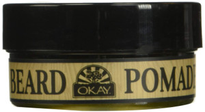 OKAY Men's Beard Pomade, 2 Ounce
