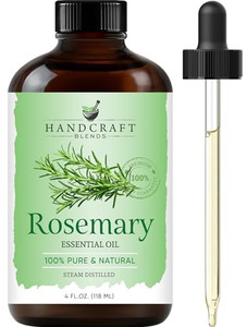 Handcraft Blends Rosemary Essential Oil  Huge 4 Fl Oz  100% Pure and Natural  Premium Grade Essential Oil for Diffuser and Aromatherapy, Skin, Mas