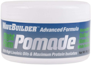 WaveBuilder Advanced Formula Night Form Pomade | High Linoleic Oils and Maximum Protein Isolates, 3.5 Oz