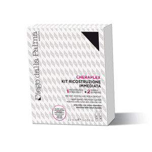 Diego dalla Palma Cheraplex Instant Action Hair Rebuilding Kit - Two-Step Shock Action Hair Treatment - Contains Rebuilding And Repairing Phases - Re