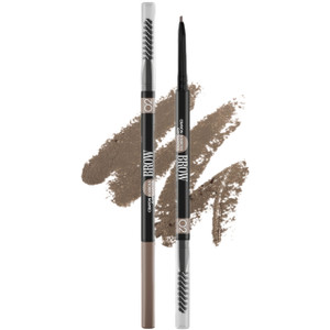 Vivienne Sabó Brow Arcade Eyebrow Pencil  Micro Definer with Brush for Natural Shaping, Long-Wear Color for Full, Defined Arches, Shade 02 Chocolate