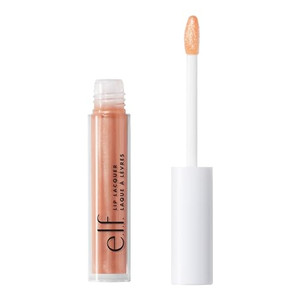 e.l.f. Lip Lacquer, Nourishing, Non-Sticky Ultra-Shine Lip Gloss With Sheer Color, Infused With Vitamins A & E, Vegan & Cruelty-Free, Fantasy