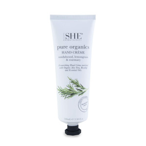 Om She Aromatherapy Pure Organics Hand Creme - Palmarosa, Bergamot & Vanilla