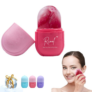 Rcool Ice Face Roller & Gua Sha,Face Massager,Facial Beauty Ice Roller Skin Care Tools,Skin Care Products-for Face&Eyes,Remove Fine Lines,Shrink Pore