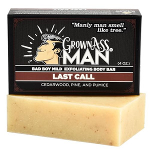 Grown Ass Man Co. Body Bars (Last Call (Mild Exfoliant), Single)