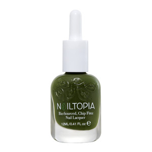 Nailtopia Bio-Sourced, Chip Free Nail Lacquer - All Natural, Strengthening Biotin and Superfood-Infused Polish - Chip Resistant Formula - Quick-Dry,