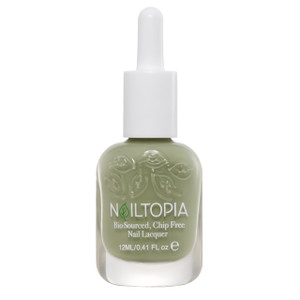 Nailtopia Bio-Sourced, Chip Free Nail Lacquer - All Natural, Strengthening Biotin and Superfood-Infused Polish - Chip Resistant Formula - Quick-Dry,
