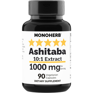 MONOHERB Ashitaba Extract 1000 mg - 90 Vegetarian Capsules