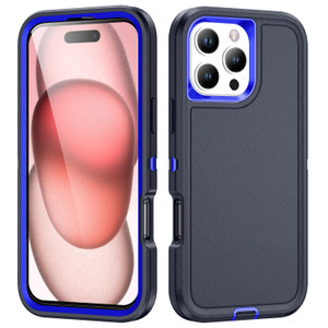 IDYStar for iPhone 16 Pro Max Case,Hybrid Drop Test Heavy Duty Sturdy Shockproof Slim Fit Protective Phone Cover for iPhone 16 Pro Max 6.7 inch,Blue/
