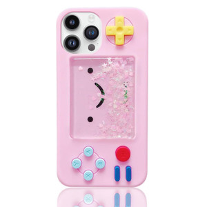 UnnFiko Squishy 3D Cartoon Game Shape Case Compatible with iPhone 16 Pro Max, Creative Liquid Stars Funny Play Case Soft Rubber Protective Cover (Pin