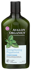 Avalon Organics Conditioner Strengthening Peppermint, 11 oz