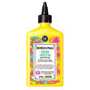Lola Brasil Linha (BE(M) DITA PRAIA Creme protector 250 grams dita Beach Collection - Pre/Post Beach and Ocean Protective Cream Net 8.81 Oz