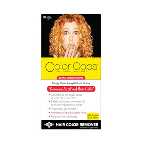 Color Oops Extra Conditioning Hair Color Remover, 1 Application, Hair Dye Remover Processes in 20 Minutes, Safely Removes Permanent & Semi-Permanent