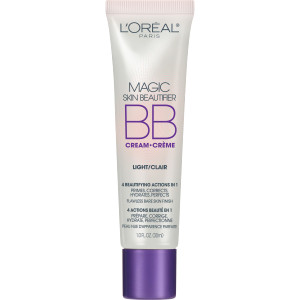 L'Oréal Paris Makeup Magic Skin Beautifier BB Cream Tinted Moisturizer, Light, 1 fl oz, 1 Count
