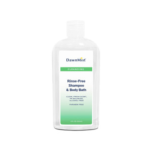 Dawn Mist Rinse-Free Shampoo and Body Bath (2- 8 oz Bottles)