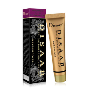 DISAAR BEAUTY Foundation Make-Up Cover Creamy Concealer Waterproof SPF30 Hypoallergenic (#103 NUDE)
