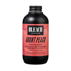 Bleach London Curious Orange Colour - Electric Neon Orange Hair Dye - Vegan & PETA-Approved Semi-Permanent Direct Dye - 150 ml