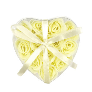 Scented Rose Soaps (set of 12) - Ivory