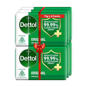 Dettol Original Bar Soap 100g Each | Pack of 6