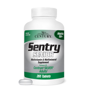 21st Century Sentry Senior Tablets, 265 Count